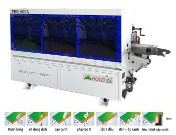 MÁY DÁN CẠNH TỰ ĐỘNG 6 CHỨC NĂNG  PRO-500A