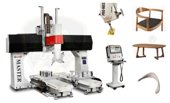 MÁY GIA CÔNG CNC 5 TRỤC 2 BÀN TẢI NẶNG PRO-MASTER - T4