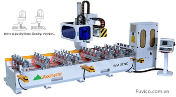 MÁY LÀM MỘNG ÂM CNC 5 ĐẦU
