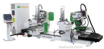 MÁY LÀM MỘNG DƯƠNG CNC 2 ĐẦU 4 DAO ( 2 Dao Router )