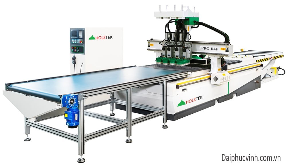 Máy cnc nesting 4 đầu tải nặng