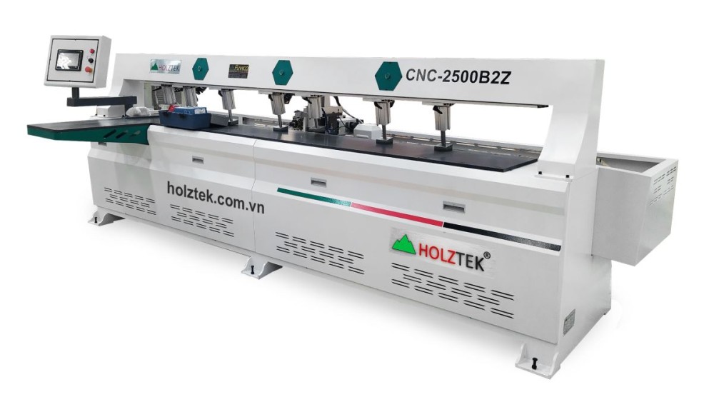 Máy khoan ngang cnc khoan lắc mộng