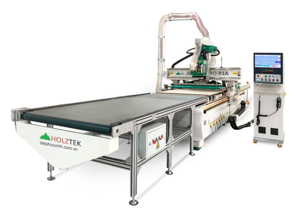 cnc nesting thay dao tự động