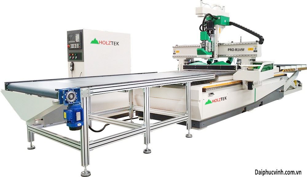 cnc nesting thay dao tự động