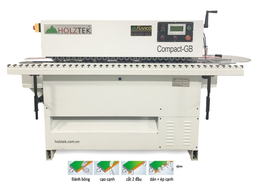 Máy dán cạnh 4 chức năng