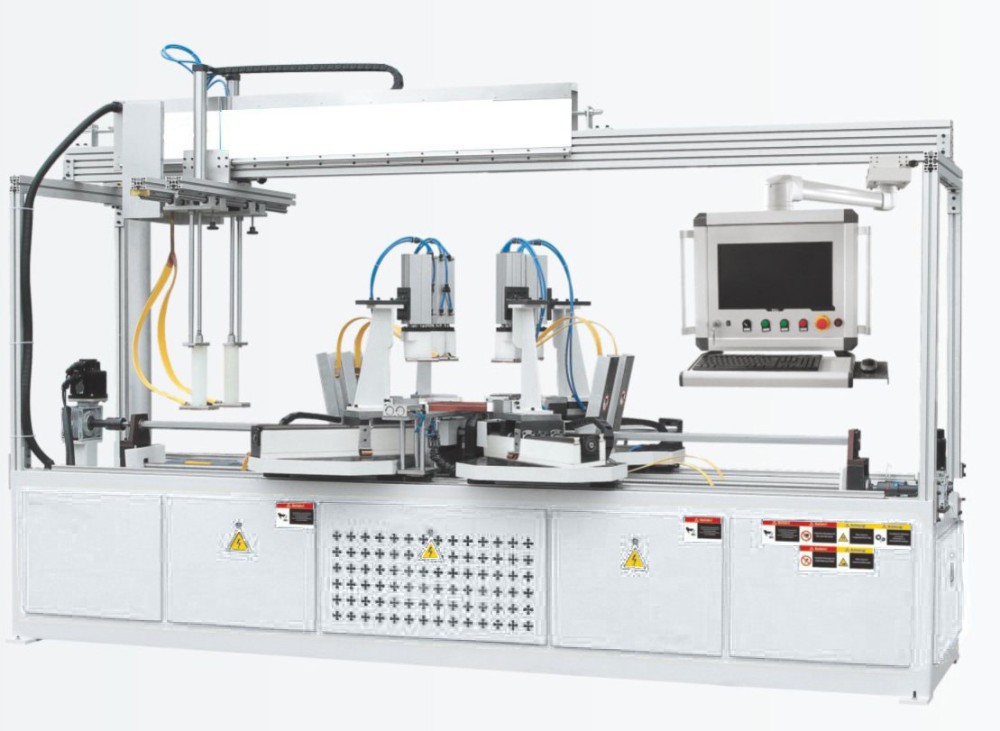 Máy lắp ráp khung 6 điểm