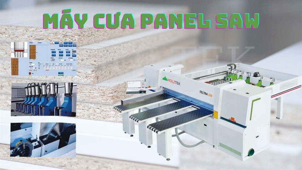 máy cắt ván công nghiệp - máy cưa Panelsaw cnc