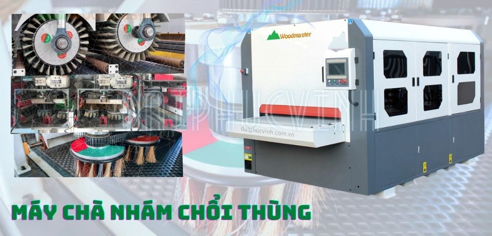 Máy chà nhám chổi
