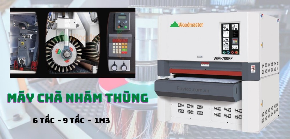 Máy chà nhám thùng