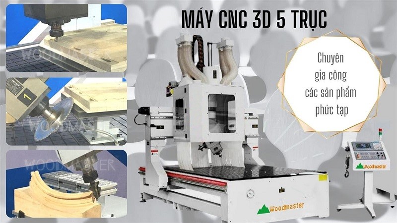 máy cnc 3d 5 trục