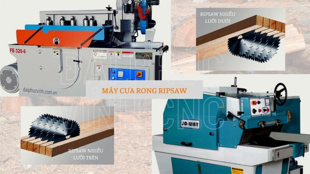 Máy cưa rong ripsaw 