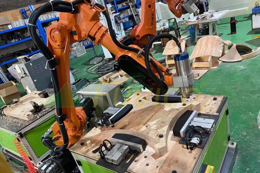 robot gia công gỗ