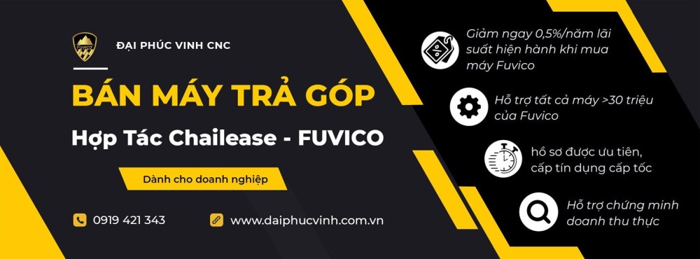 Máy chế biến gỗ trả góp