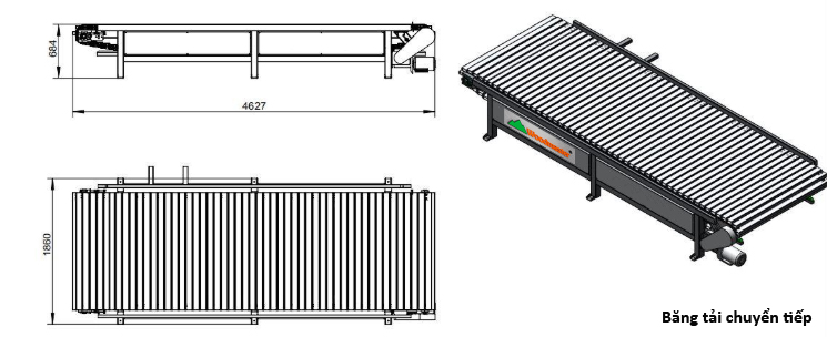 HỆ THỐNG MÁY ĐÓNG PALLET TỰ ĐỘNG KIỂU 45 ĐỘ