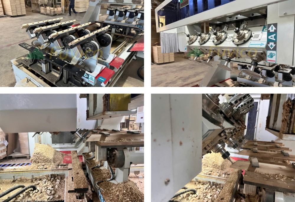 Chi tiết Máy CNC 4 Trục 16 Dao Kẹp Lật 180 Độ