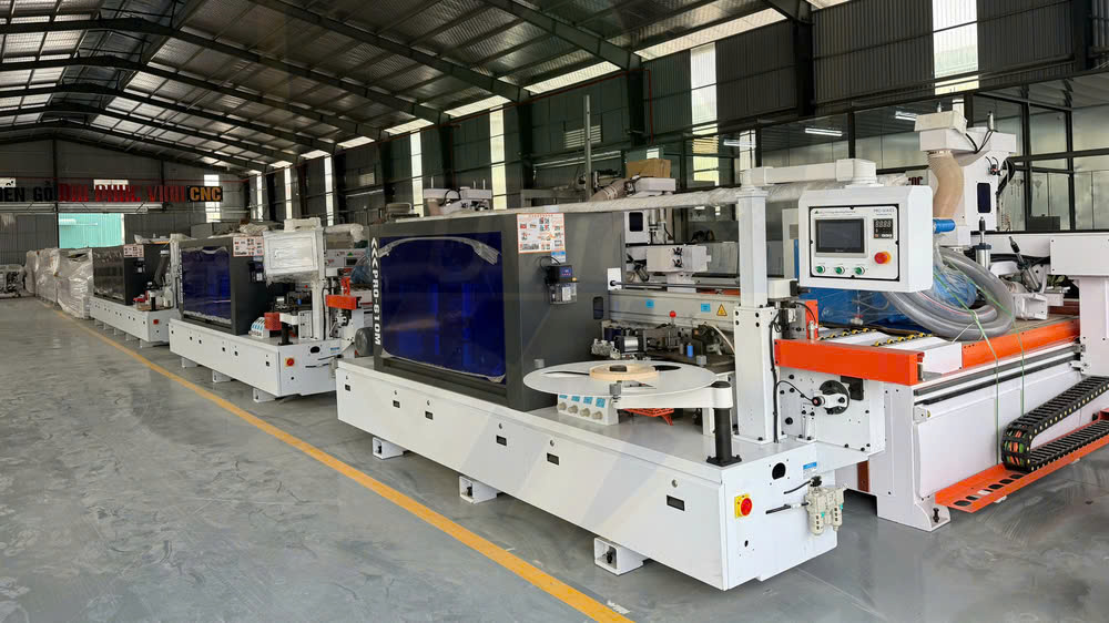 Các dòng máy dán cạnh cao cấp đa chức năng tại Đại Phúc Vinh CNC