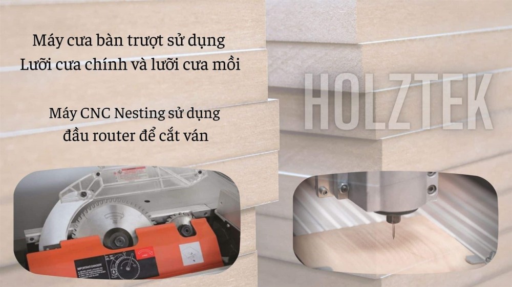 cắt ván công nghiệp không mẻ