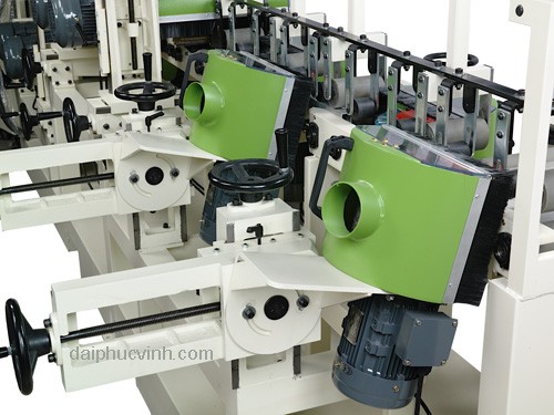 Máy Chà Nhám Chổi 4 Mặt 8 Trục Salida Đài Loan: Hiệu Suất Cao Cho Chế Biến Gỗ 369