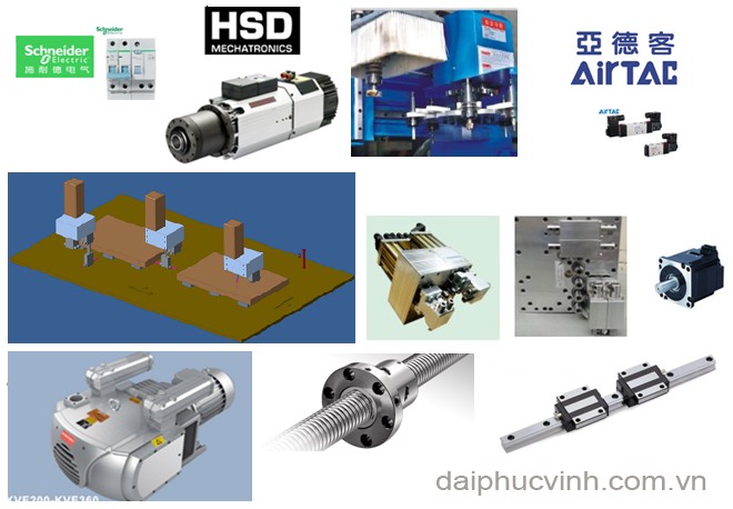 Máy Phay CNC Router Khoan Đa Phương Tích Hợp: Tối Ưu Quy Trình Chế Biến Gỗ 493