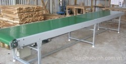 Băng tải pvc chuyển phôi 6m