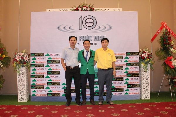 Hình ảnh buổi kỉ niệm 10 năm thành lập