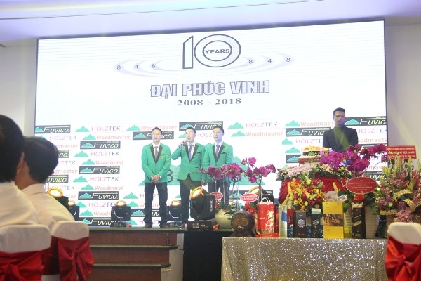 Hình ảnh buổi kỉ niệm 10 năm thành lập