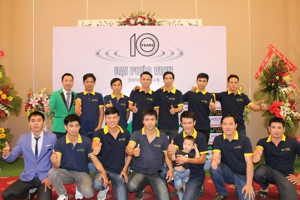 Hình ảnh buổi kỉ niệm 10 năm thành lập