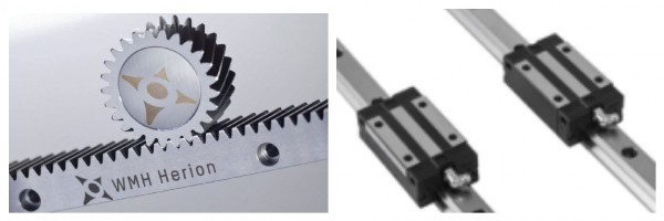 hệ thống ray trượt bạc đạn laping