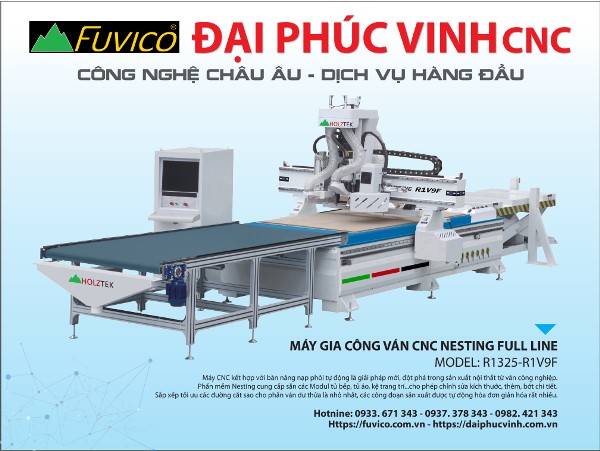 máy chế biến gỗ Đại Phúc Vinh