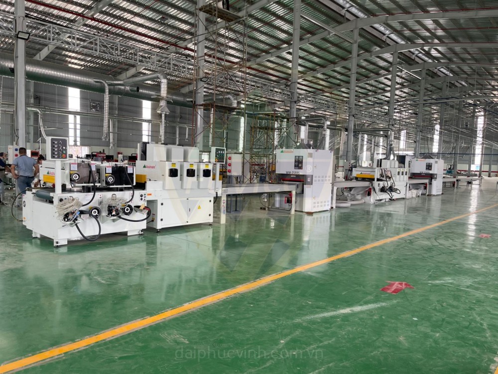 Bàn giao Dây chuyền máy Hiện Đại tại Tân Uyên Bình Dương