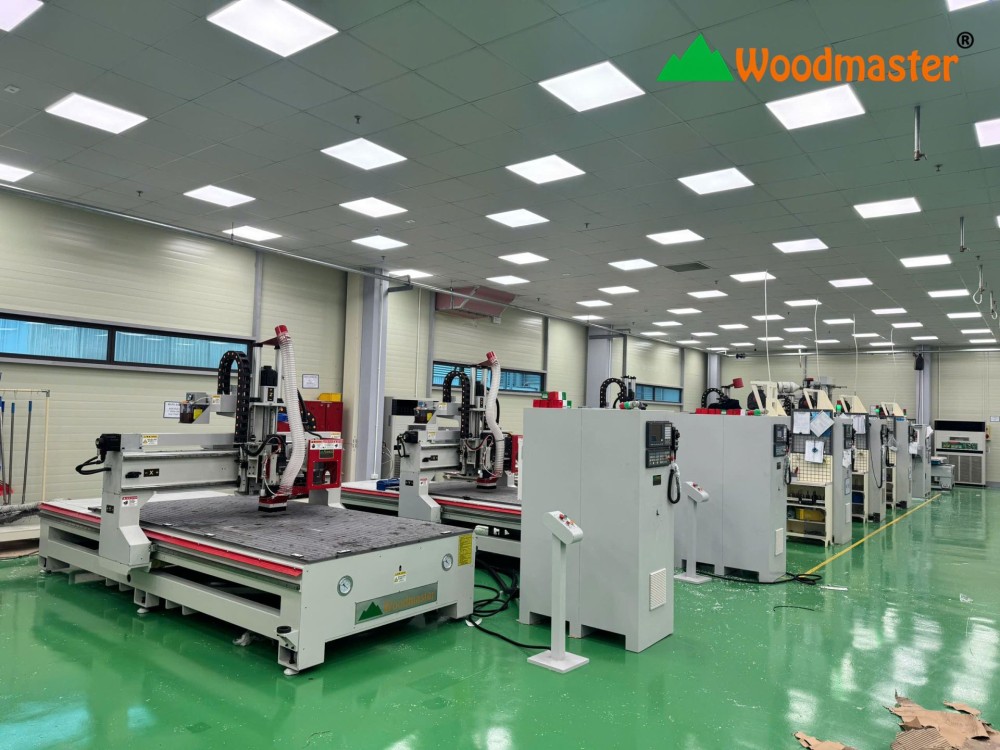 Dàn Máy CNC Trung Tâm 2.5D Woodmaster tại Bắc Ninh