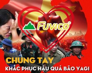 Chương trình FUVICO (Đại Phúc Vinh CNC) chung tay khắc phục hậu quả bão Yagi