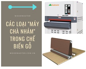 Máy chà nhám trong chế biến gỗ
