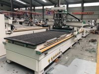 Máy Gia Công Ván CNC Nesting 4 Đầu Bàn Đôi Làm Việc Đồng Thời | Tốc Độ Vô Song 8937