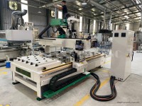 Máy CNC 4 Trục D2400: Gia Công Chi Tiết Cửa Gỗ Phức Tạp, Tự Động 6555
