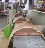 Tối Ưu Hóa Sản Xuất Tựa Ghế: Máy CNC Router 4D 2 Trục Với Bàn Kép 5669