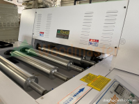 Giải Pháp Cán Vân Gỗ 2 Mặt Sắc Nét Với Máy Ép Gia Nhiệt WOODMASTER 5496