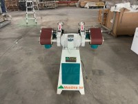 Tối Ưu Hóa Gia Công Gỗ: Máy Chà Nhám Bo Cạnh 2 Băng Tích Hợp Chổi 5634