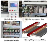 Máy Chà Nhám Băng 2 Băng CNC 1300mm - Công Nghệ Hiện Đại Cho Ngành Chế Biến Gỗ 14088