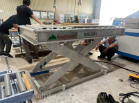 Mua Bàn Nâng Thủy Lực 3 Tấn Con Lăn 2500mm Giá Tốt Cho Xưởng Gỗ 6279