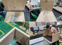 Tối Ưu Hóa Gia Công Gỗ: Máy Khoan Ngang CNC 2 Đầu Trục Z Khoan Góc 45 Độ 5596