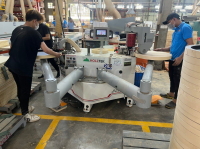 Máy Dán Cạnh Cong 2 Bàn Tự Động Full Option: Thiết Bị Chế Biến Gỗ Hàng Đầu Việt Nam 9268