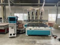Máy Phay Gỗ CNC 4 Đầu Độc Lập - Thay Dao Tự Động, Tối Ưu Hóa Sản Xuất Nội Thất Gỗ 8997