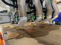 Máy Phay CNC 4 Đầu Thay Dao Tự Động HT-1850R4ATC - HOLZTEK Chuyên Chế Biến Gỗ Lớn 8981