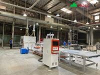 Mua Máy CNC Nesting 1 Đầu Thay Dao + Trục Cưa Kép Holztek Full Line 7378