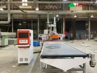 Mua Máy CNC Nesting 1 Đầu Thay Dao + Trục Cưa Kép Holztek Full Line 7377