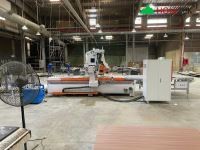 Mua Máy CNC Nesting 1 Đầu Thay Dao + Trục Cưa Kép Holztek Full Line 7380