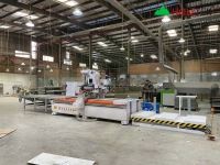 Mua Máy CNC Nesting 1 Đầu Thay Dao + Trục Cưa Kép Holztek Full Line 7381