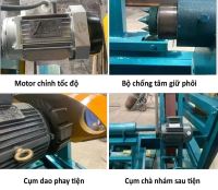 Mua Máy Phay Gỗ Tiện Tròn Chà Nhám WM-D600LT6.5 Woodmaster - Giá Rẻ, Chất Lượng Cao 5008