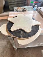 Máy Dán Cạnh Cong 2 Bàn Tự Động Full Option: Thiết Bị Chế Biến Gỗ Hàng Đầu Việt Nam 9264